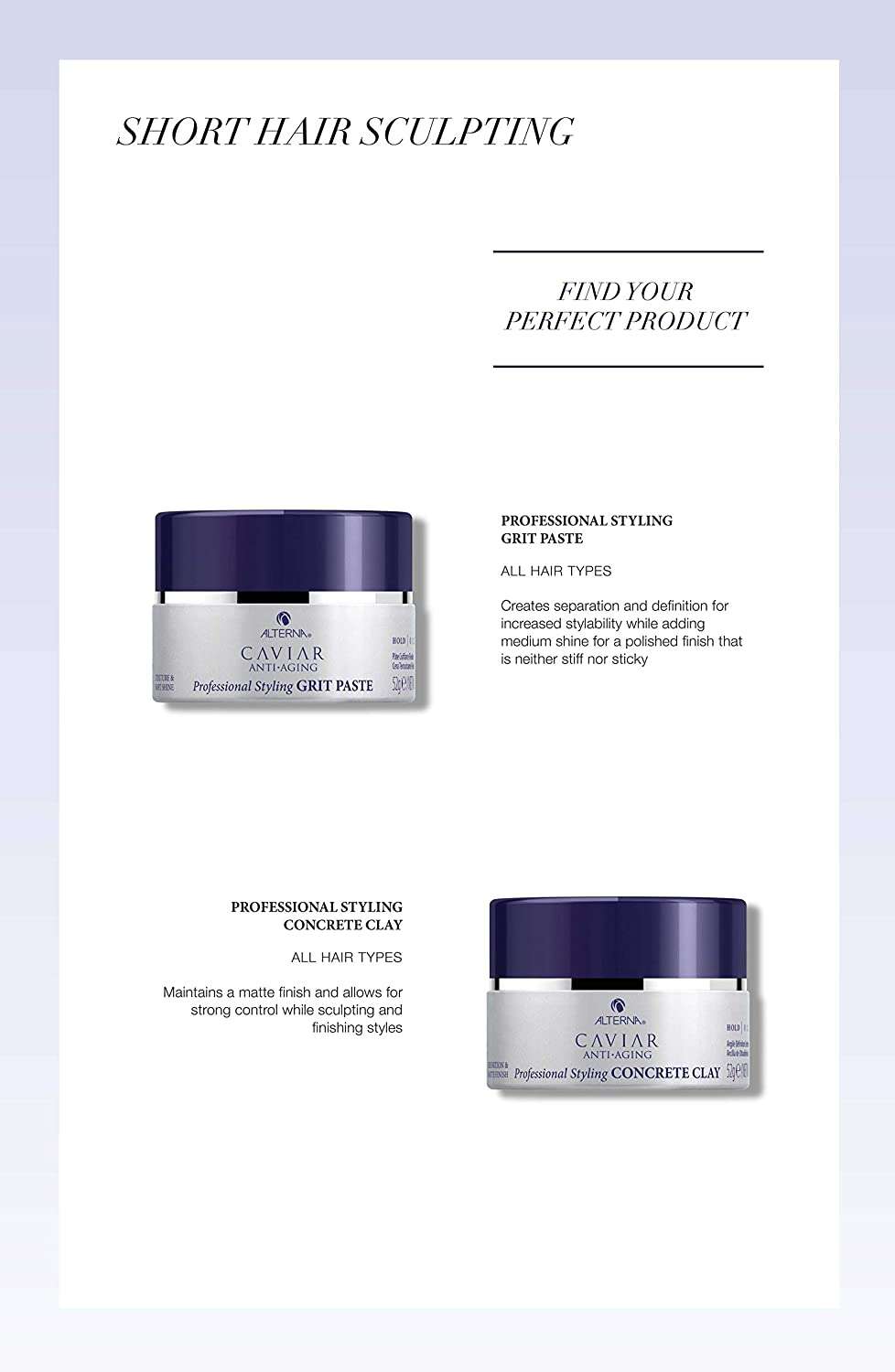 Alterna Caviar Grit Flexible Texturizing Paste
