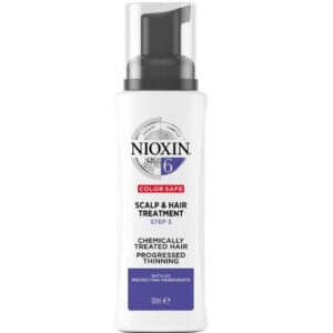 Nioxin System 6 Scalp Treatment Thinning Chemically Treated Hair 100ml