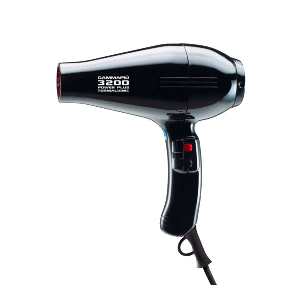 Gamma Pui 3200 Power Plus Black Hair Dryer