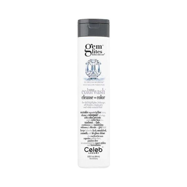 Celeb Luxury Gem Lites Semi Permanent Colourwash Shampoo Blonde Flawless