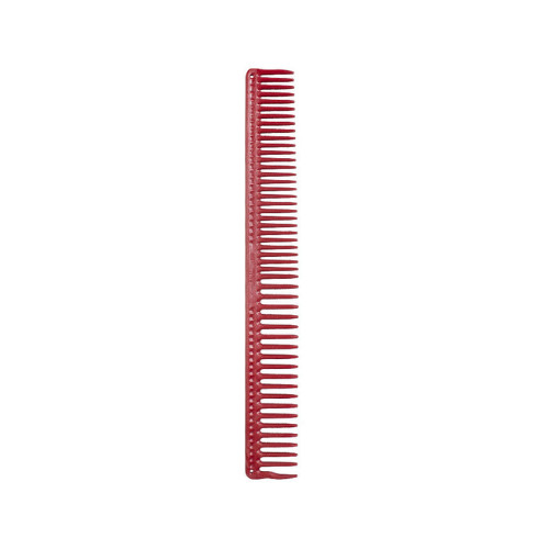 JRL Long Round Tooth Cutting Comb J306 9 Red