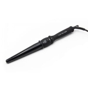 Corioliss Glamour Wand Hair Tourmaline Curler Black Soft Touch