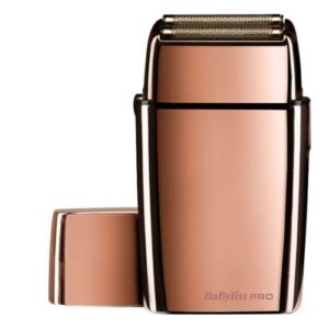 BaByliss Pro Rose Gold Titanium Foil Shaver Hypoallergenic