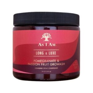 As I Am Long & Luxe GroWash Moisture Creme Conditioner 454g