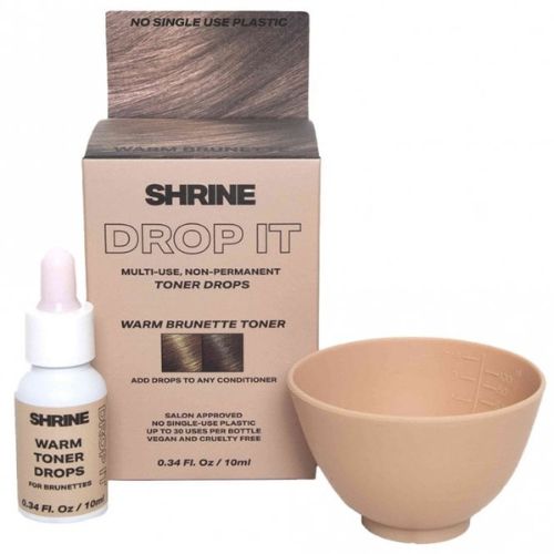 Shrine Drop It Warm Brunette Toner 10ml - Vegan